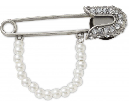 Pearl Chain Safety Pin   