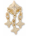 Gold and Star Dangle