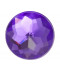 Sparkly Purple Circle