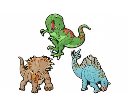 DIN Dinosaurs 3 Pack - Card