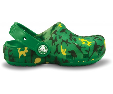 Kids' Translucent Clog Camo