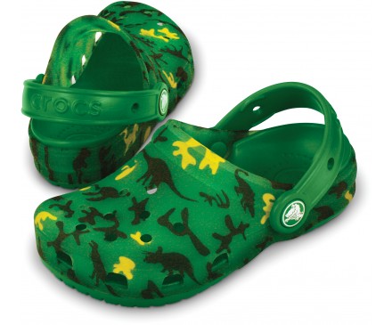 Kids' Translucent Clog Camo