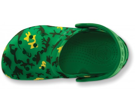 Kids' Translucent Clog Camo