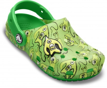 Crocs Chameleons Alien Pattern Clog Children's