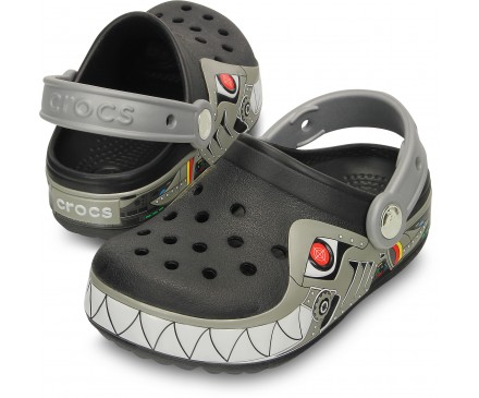 CrocsLights Robo Shark Clog