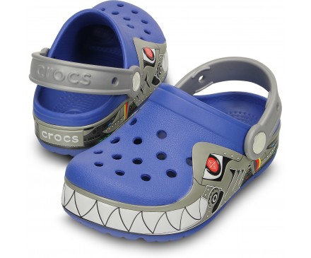 CrocsLights Robo Shark Clog