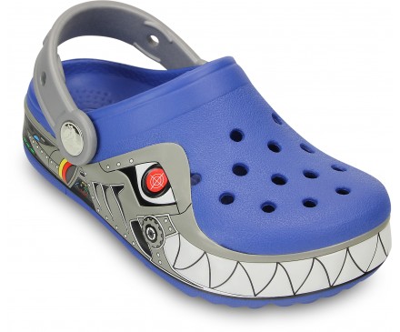 CrocsLights Robo Shark Clog