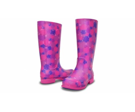 Women’s Wellie Polka Dot Rain Boot