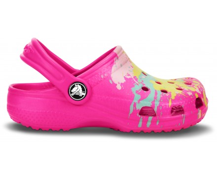 Kids’ Classic Splatter Clog