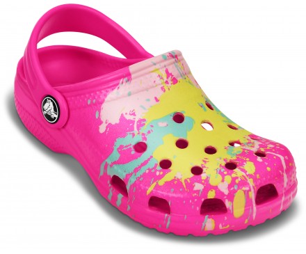 Kids’ Classic Splatter Clog