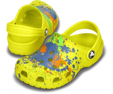 Kids’ Classic Splatter Clog